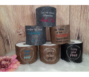 ADVENTSKALENDER 18. Dezember - Stickserie 14 Klorollenverstecker Vol. 2